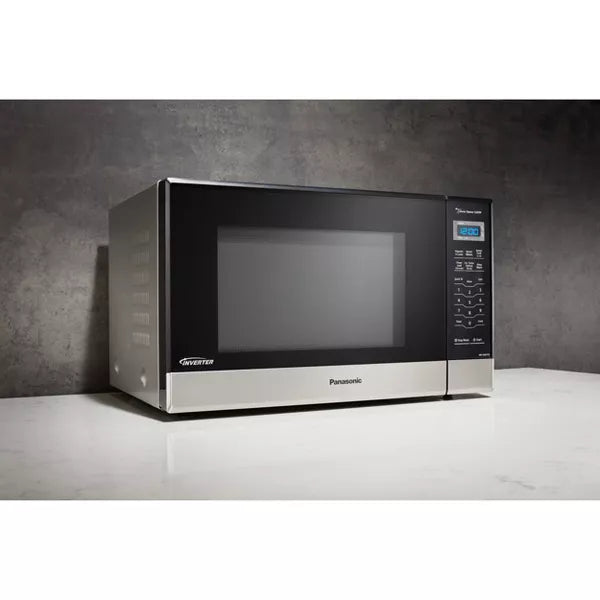 Panasonic 1.2 Inverter Microwave - Stainless Steel NN-SN67HS: Countertop, 1200W, 12 Programs, Digital Display