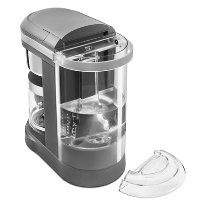 KitchenAid 12-Cup Coffee Maker with Spiral Showerhead - Matte Gray - KCM1208DG